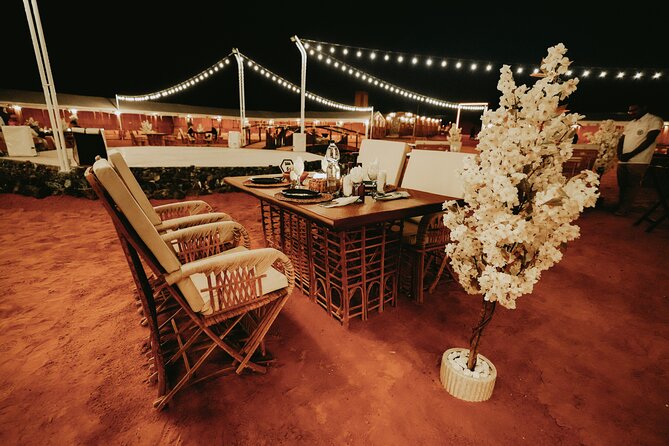 57 Heritage Desert Safari - Luxury camp dinner: four courses, live barbecue, and entertainment