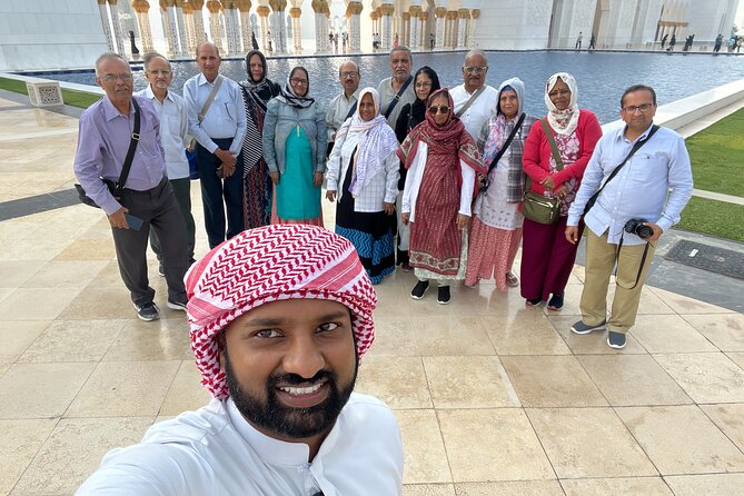 Abu Dhabi Tour Grand Mosque Heritage Village Emirates Palace - Louvre Abu Dhabi dome stop: photos win, tickets don’t