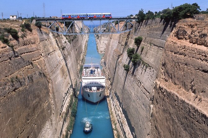 An exciting exploration of Peloponnese at ancient Corinth, Mycenae and Nafplio - From Piraeus Port to the Acropolis: a smooth start you can count on