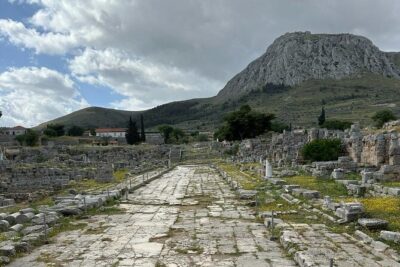 Ancient Athens Corinth Biblical Tour Following Paul 51.A.D - Areopagus (Mars Hill) and the opening sermon context