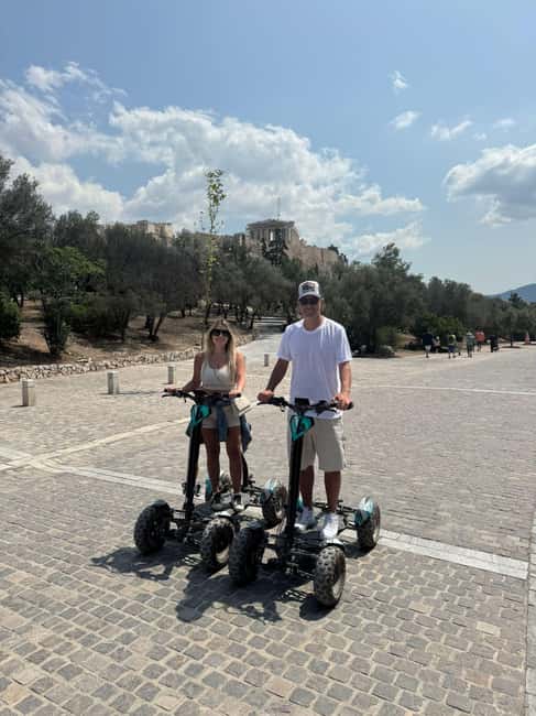 Ancient Athens Electric ATV Scooter Tour - Riding an electric ATV across ancient Athens (without the sore feet)