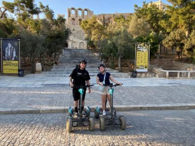 Ancient Athens Electric ATV Scooter Tour - Starting in Plaka: the old Athens mood right away
