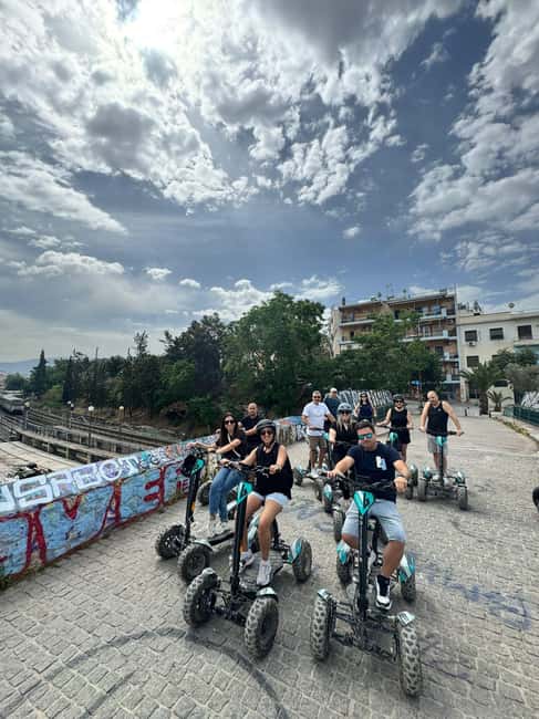 Ancient Athens Electric ATV Scooter Tour - Roman layers: Library of Hadrian and the Roman Agora