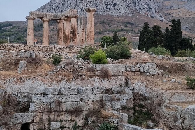 Ancient Corinth and Canal Private Tour from Athens - Temple of Apollo: a quick stop with symbolic weight