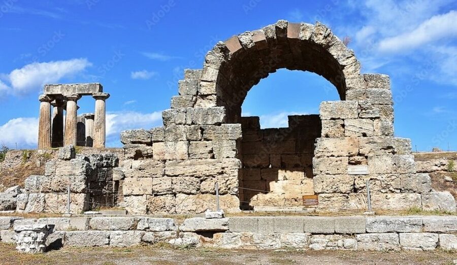 Ancient Corinth Self-Guided Tour with 3D & Audio (No Ticket) - “Travel Over Time and Space” Routes You Control