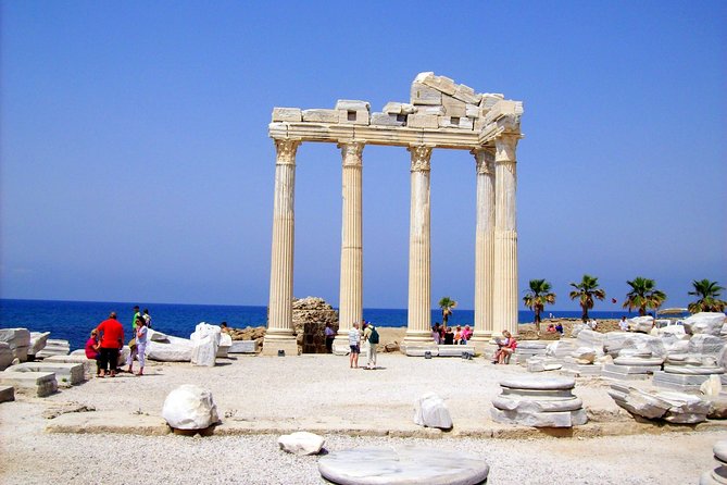Ancient Perge, Aspendos Amphitheater and City of Side Tour - Side and the Apollon Temple: Ruins by the Waterline