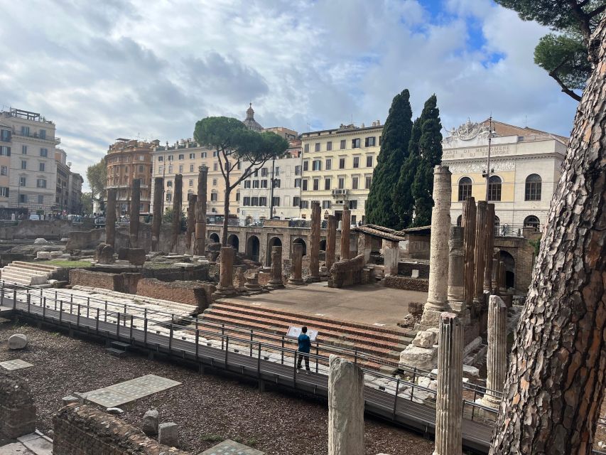 Ancient Rome: Archeological area Largo Argentina - The multimedia primer and the audio guide: making ruins easier to read