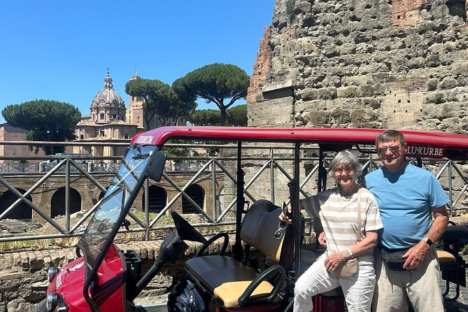 Ancient Rome Tour in a Golf Cart - Temple of Venus and Rome and the Domus Aurea: When Rome Went Grand