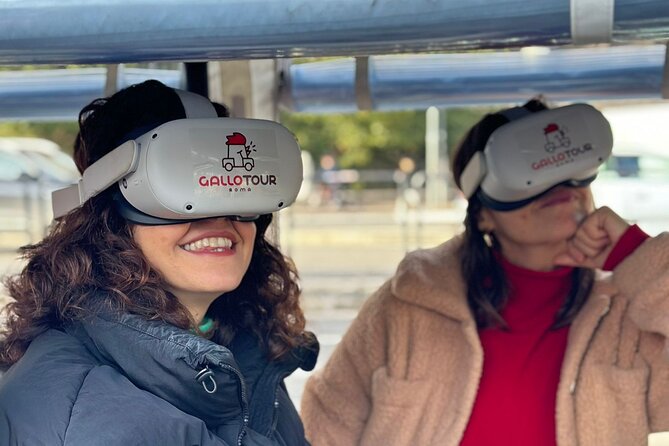 Ancient Rome VR Experience in Golf Car - How the electric golf cart and VR combo works