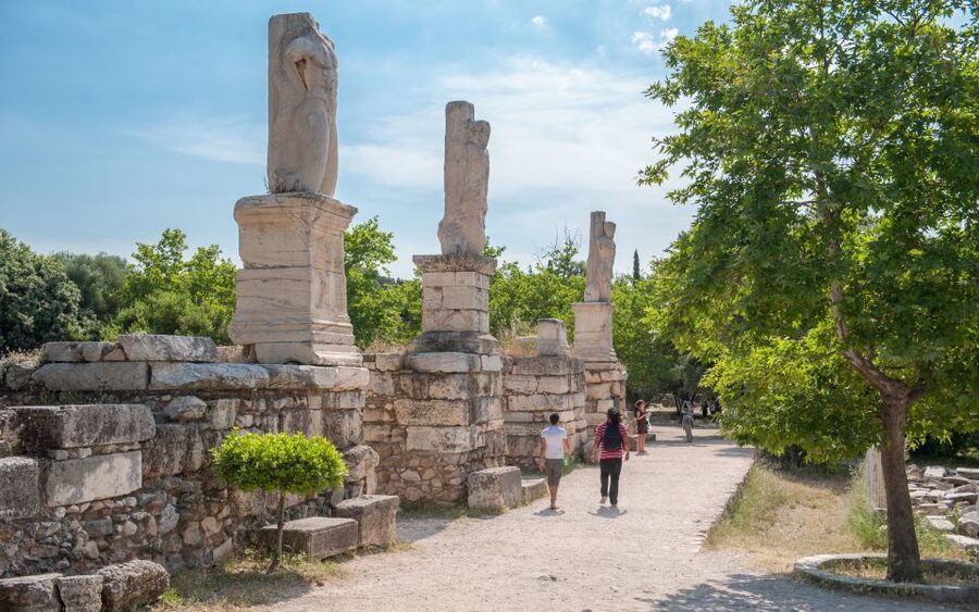 Athens: Ancient Agora E-Ticket and Audio Tour - Wrapping up near the Theatre of Dionysus: a clean finish close to the Acropolis