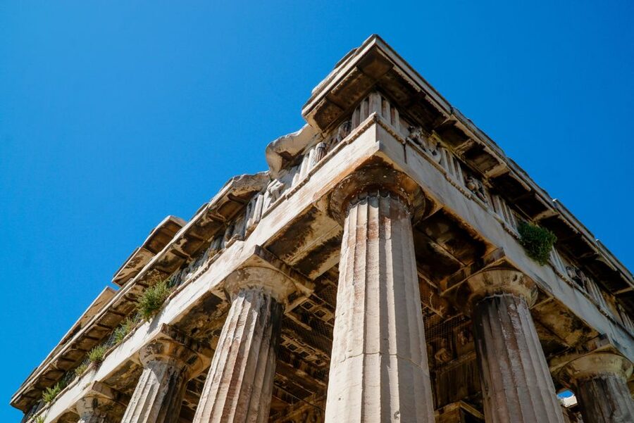 Athens: Ancient Agora E-Ticket and Audio Tour - Starting at Hephaestus and Solon: how the tour turns ruins into a timeline