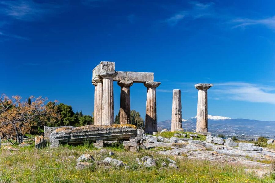Athens: Ancient Corinth & Nafplion Guided Premium Tour - Museum time in Ancient Corinth: where the ruins get explained