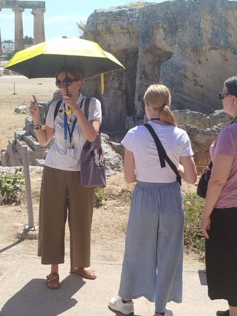Athens: Ancient Corinth Tour with Official Guide & Tickets - Ancient Corinth’s Agora and Apollo’s Temple: where your guide makes it click