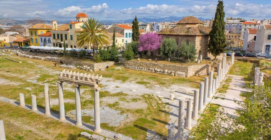 Athens: Roman Agora & Ancient Agora E-ticket & 2 Audio Tours - Picking your time slots: how to choose the best order