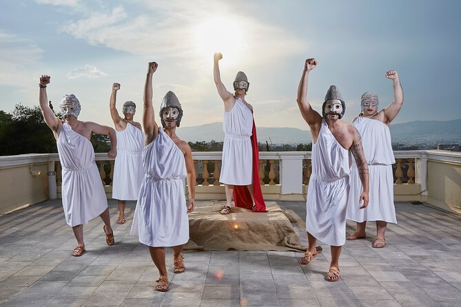 Athens Skip the Line: Open Air Ancient Greek Theatre Performance - Medea and more: costumes, satire, and the comedy-tragedy mix
