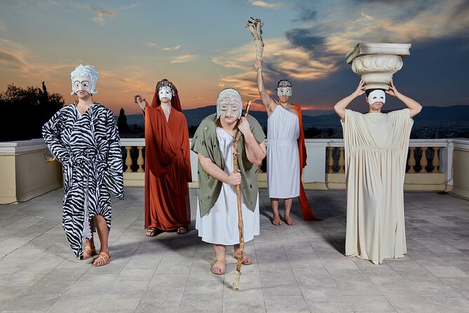 Athens Skip the Line: Open Air Ancient Greek Theatre Performance - The rooftop venue: Acropolis views and a night-sky atmosphere