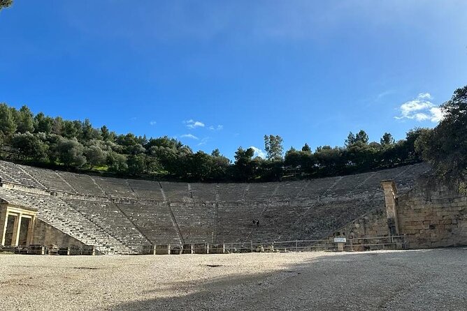 Biblical Ancient Corinth Canal Epidaurus Nafplio Private Tour - Nafplio: coast views, the Bavarian Lion, and the climb to Palamidi
