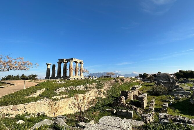 Biblical Corinth Taste Faith & History with wine & Oil Tasting - Isthmia and the museum stop: sports, sanctuary life, and Paul’s connection