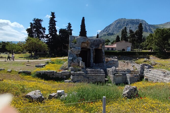 Biblical Corinth Taste Faith & History with wine & Oil Tasting - The Archaeological Museum of Corinth: street-plan context you can feel