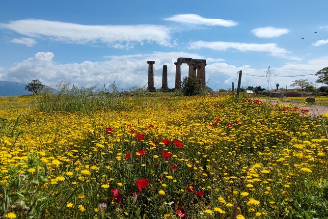 Biblical Corinth Taste Faith & History with wine & Oil Tasting - Temple of Apollo: a Doric landmark with early design bones