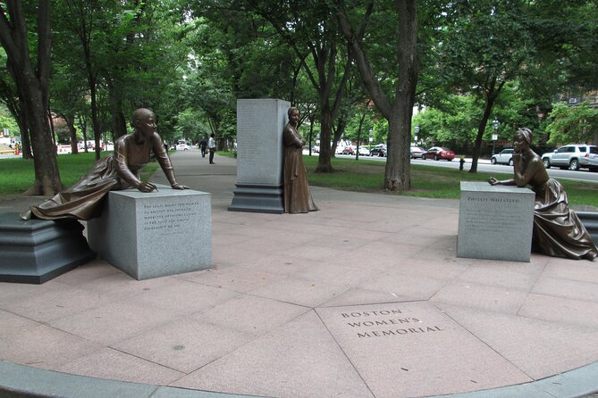 Boston: Votes for Women History Tour of Back Bay - Boston Women’s Memorial: where the walk lands