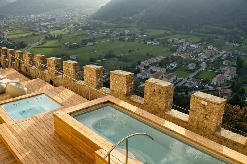CastelBrando: Relax at a Spa inside an ancient castle - Terrace whirlpools and Prosecco Hills views you’ll actually remember