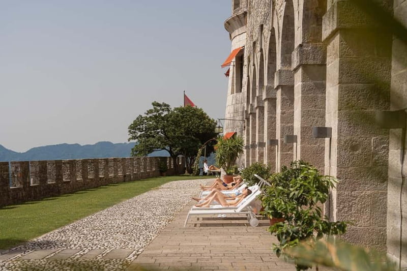 CastelBrando: Relax at a Spa inside an ancient castle - Medieval cryptoporticos saunas and hydromassage tubs in old stone