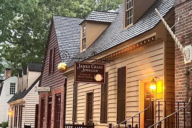 Colonial History Tour in Williamsburg Virginia - What Happens If Weather Turns?