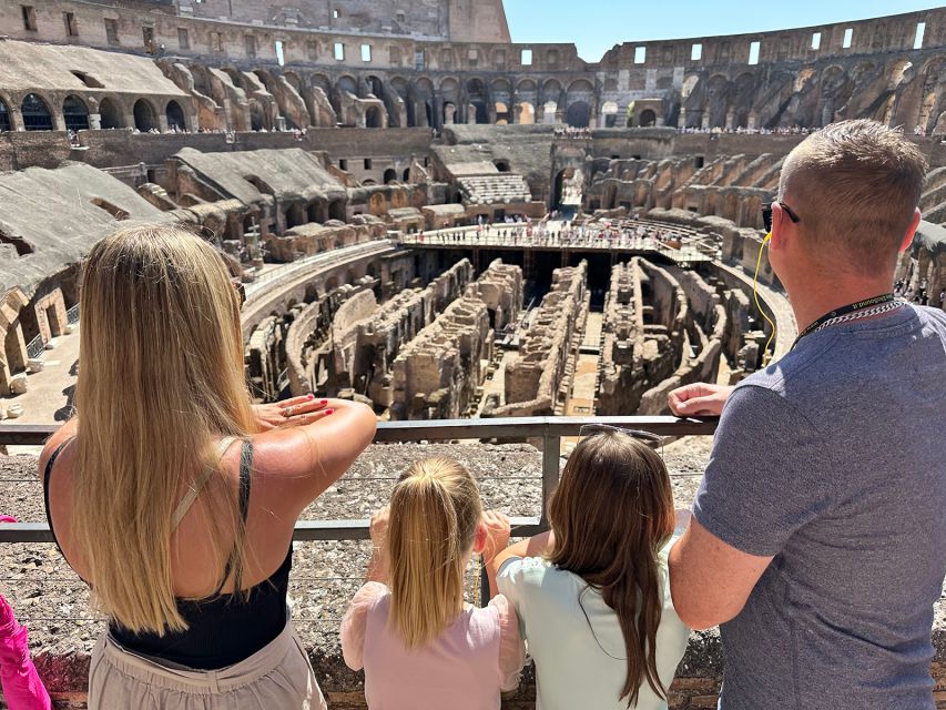 Colosseum and Ancient Rome Family Tour for Kids - The Roman Forum Walk: Temples, Courthouses, and Caesar’s Altar