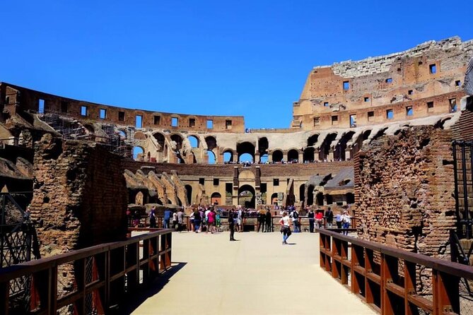 Colosseum Arena Floor & Ancient Rome Semi Private Tour Max 6 PPL - Palatine Hill: Rome’s birthplace in about 30 minutes