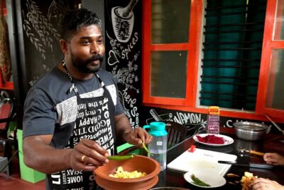 Cooking classes @ Aryavilla heritage, Varkala - Meet Suresh: how the teaching works (and why it matters)