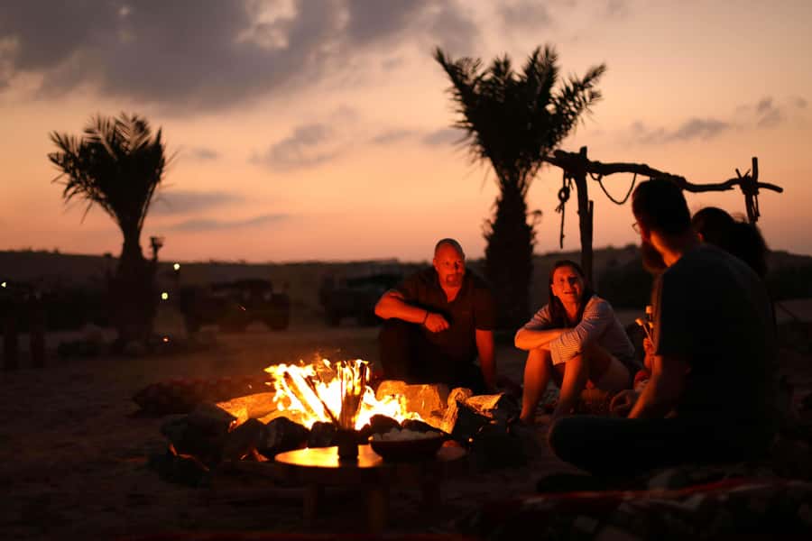Dubai: Heritage Desert Safari wtih Overnight and Breakfast - Gourmet breakfast plus morning camel ride: a gentle restart