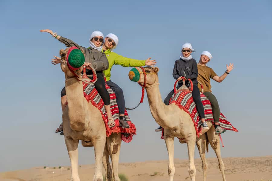 Dubai: Heritage Safari, Camel Ride & Al Marmoom Oasis Dinner - The 5-Course Bedouin Dinner: Lots of Food, Real Taste