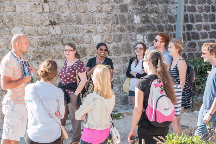 Dubrovnik: Game of Thrones & History Tour - West Harbour and Stradun: Scenes, Streets, and City Life