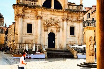 Dubrovnik walking history tour - Onofrio’s Fountain and the 12 km Aqueduct: The City Problem This Solved