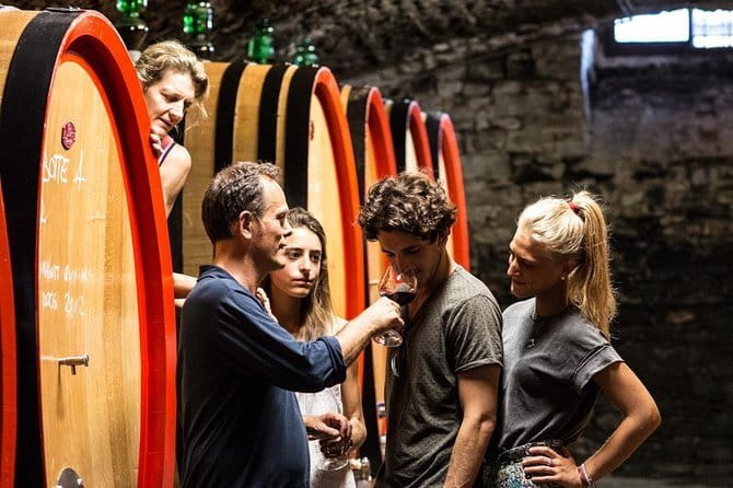 EXCLUSIVE - Wine Tasting near Florence with Castle and Ancient Cellars Tour - Inside the castle: courtyard stories, grounds walks, and private rooms