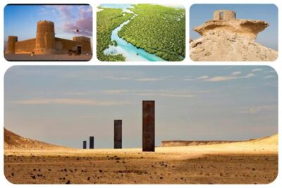 Explore Qatar’s Past: North & West Full-Day Heritage Tour - Mangroves and Al Dhakira photo stops before the forts