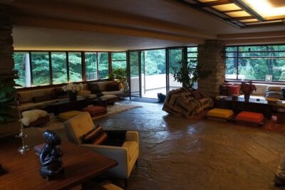 FALLINGWATER - America's UNESCO World Heritage Masterpiece! - The 6:30 am departure and the private-drive advantage