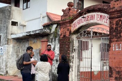 Fort Cochin Heritage Tour by The Kochi Heritage Project - Stop 1: Chinese Fishing Nets and the sailor stories
