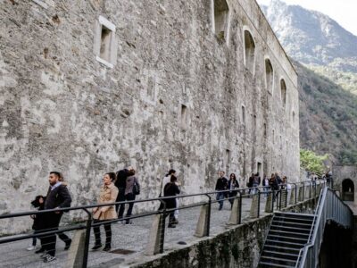 Forte di Bard: history tour - Meeting at the foot of the fortress, then rising through the panoramic path