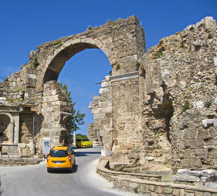 From Antalya: Roman Ancient Sites & Manavgat Waterfall Tour - Kursunlu Waterfall: the 18-meter reset button