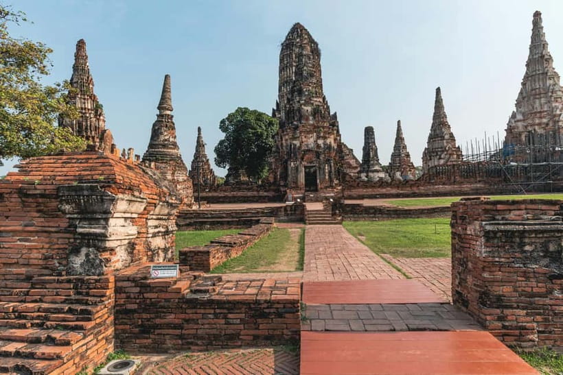 From Bangkok: Ayutthaya Heritage Tour with Sunset Boat Ride - Wat Chaiwatthanaram at Sunset: The River Temple Shot You Want
