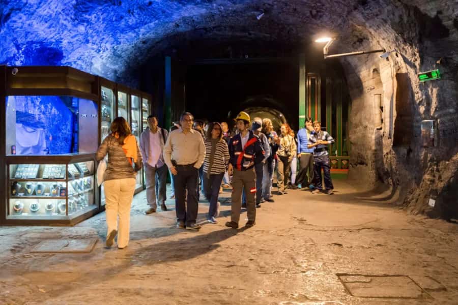From bogota: Salt Cathedral tour a Cultural Heritage Tour - Entering the Salt Cathedral: the Stations, the illuminated cross, and that salt-mine hush