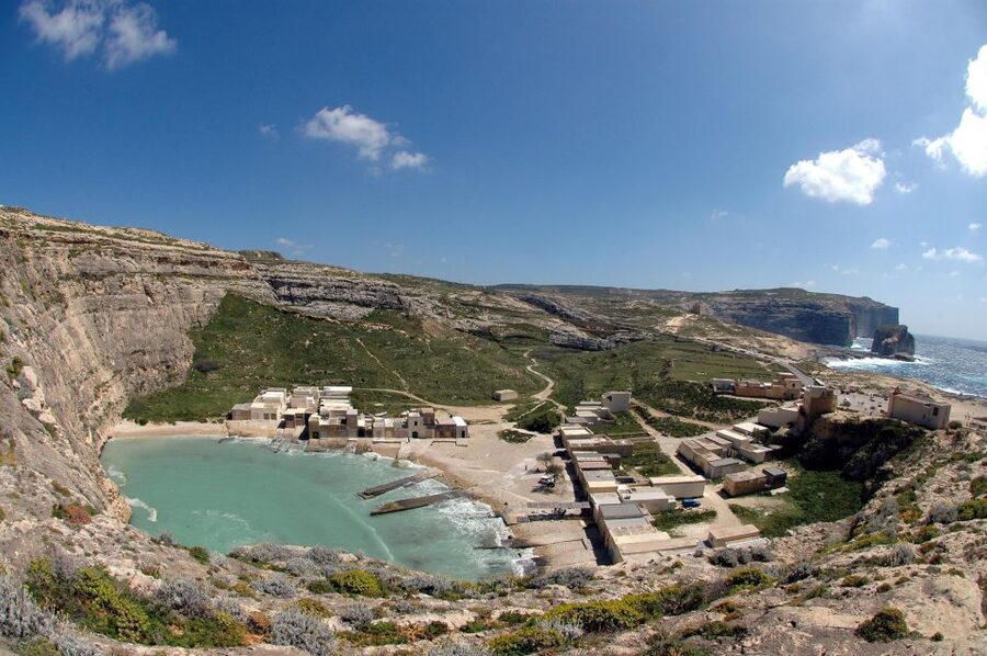 From Sliema or Bugibba: Gozo Heritage Day Pass - City Sightseeing Route 2 (blue): Marsalforn, Ġgantija Temples, Ramla, Nadur