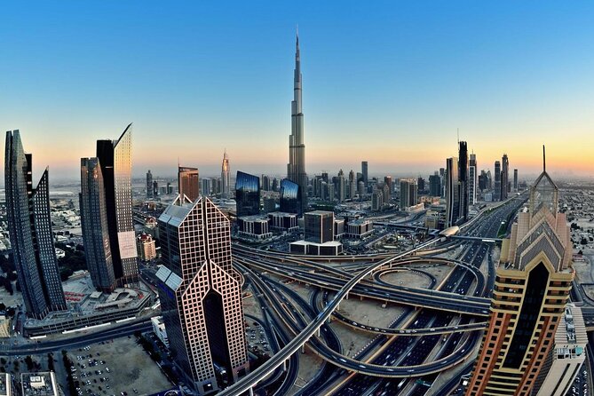 Full Day Explore Old Heritage & Modern Dubai City Tour - Dubai Marina skyline viewpoint and the Beach at JBR zone