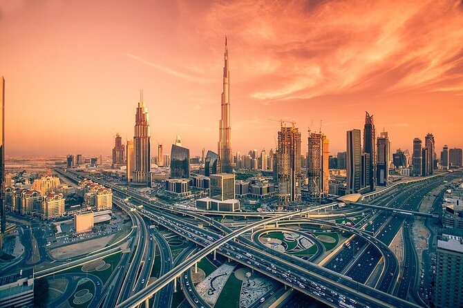 Full Day Explore Old Heritage & Modern Dubai City Tour - Al Farooq Omar Bin Al Khattab Mosque: included entry and a short cultural pause