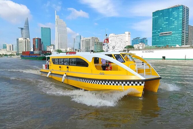 Full-Day Ho Chi Minh City Tour with Colonial Heritage & Chinatown - Bach Dang Quay water bus: the best photo angles on the river