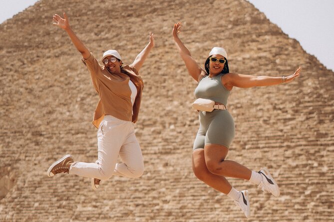 Full-Day Tour of Giza, Saqqara & Memphis –Ancient Egypt Discovery - George and the photography-session setup that keeps you organized