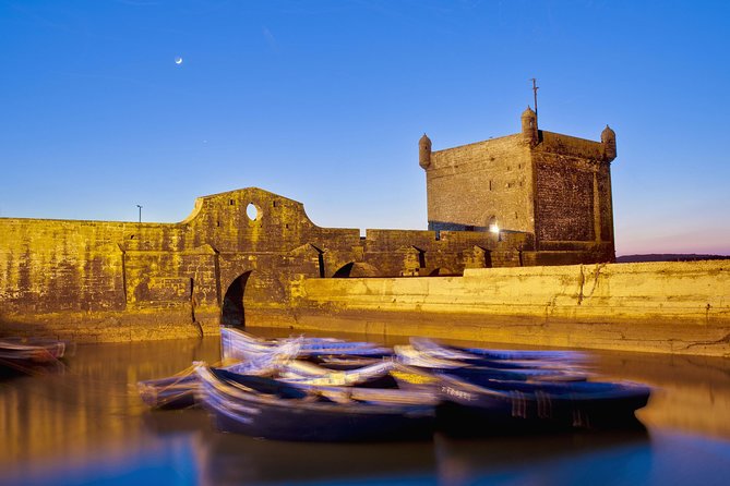 Full-Day Tour to Essaouira - The Ancient Mogador City from Marrakech - Entering the UNESCO Medina: blue-and-white streets with rampart views