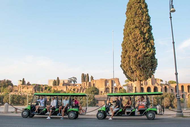 Golf Cart Tour Rome: Glide By Ancient Wonders & Hidden Gems - Key things to know before you ride